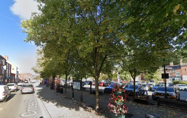 Cross St trees