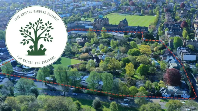 196 flats will take the place of the historic garden