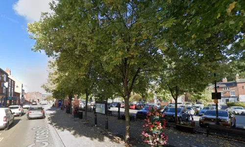 Cross St trees